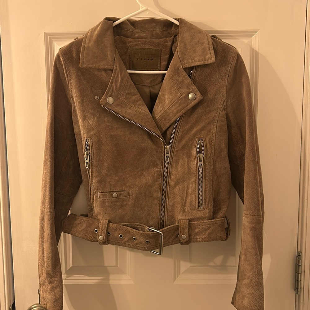 Blank NYC suede jacket
